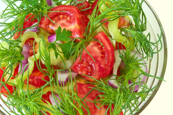 Ensalada con tomates —  Fotos de Stock