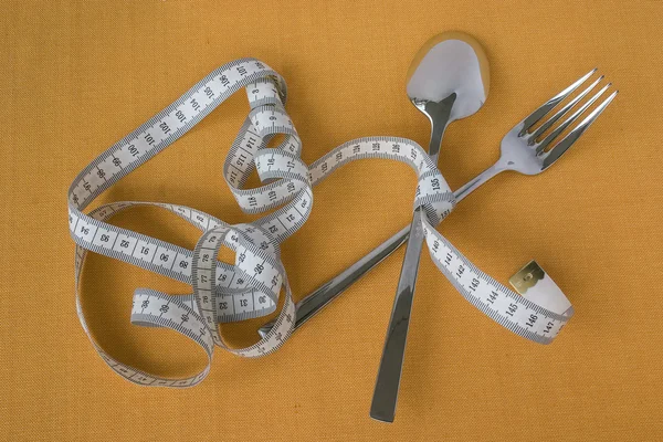 Dieta, redução de ajudas — Fotografia de Stock
