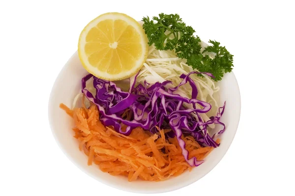 Salat mit Kohl — Stockfoto