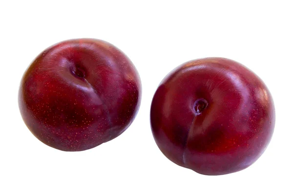 Purple plums — Stock Photo, Image