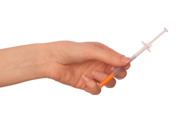 Faire des injections d'insuline — Photo