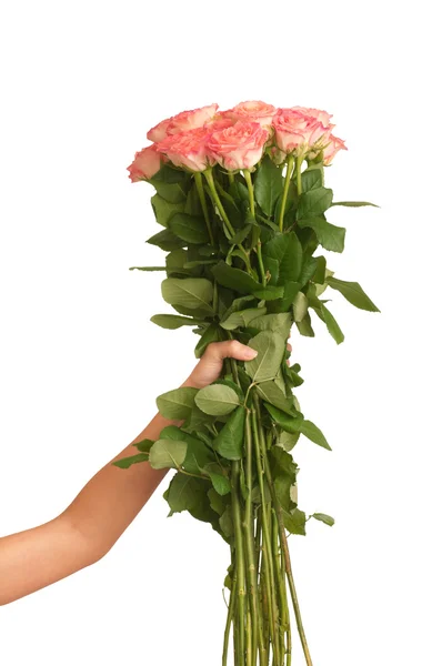 stock image Big bouquet of roses