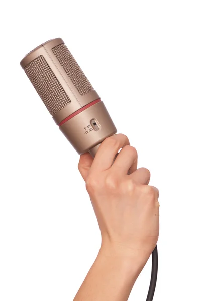 Microfone grande — Fotografia de Stock