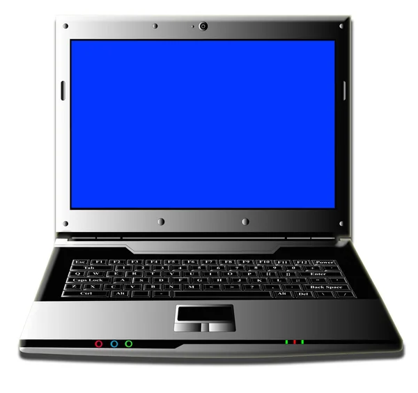 Notebook-Kompaktcomputer — Stockfoto