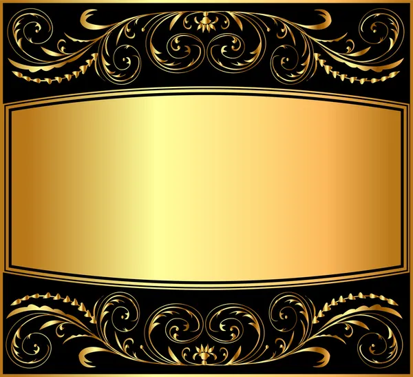 Ілюстрація фоновий візерунок золота — стоковий вектор