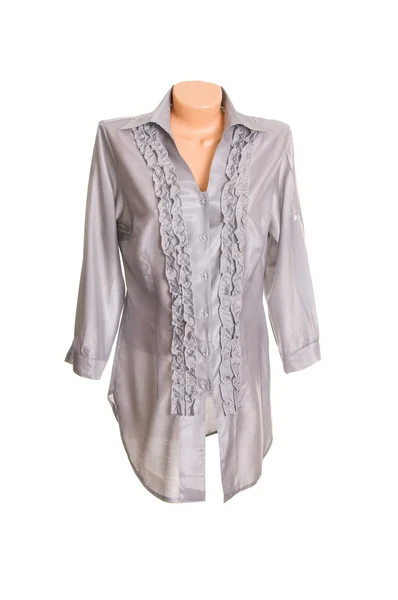 Modern,stylish blouse on a white. — Stock Photo, Image