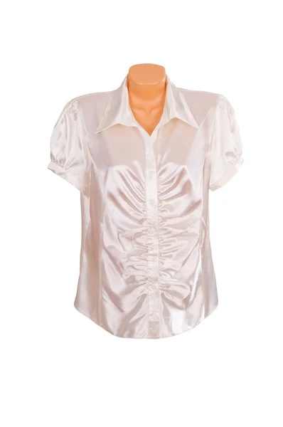 Elegant skjorta på en vit. — Stockfoto