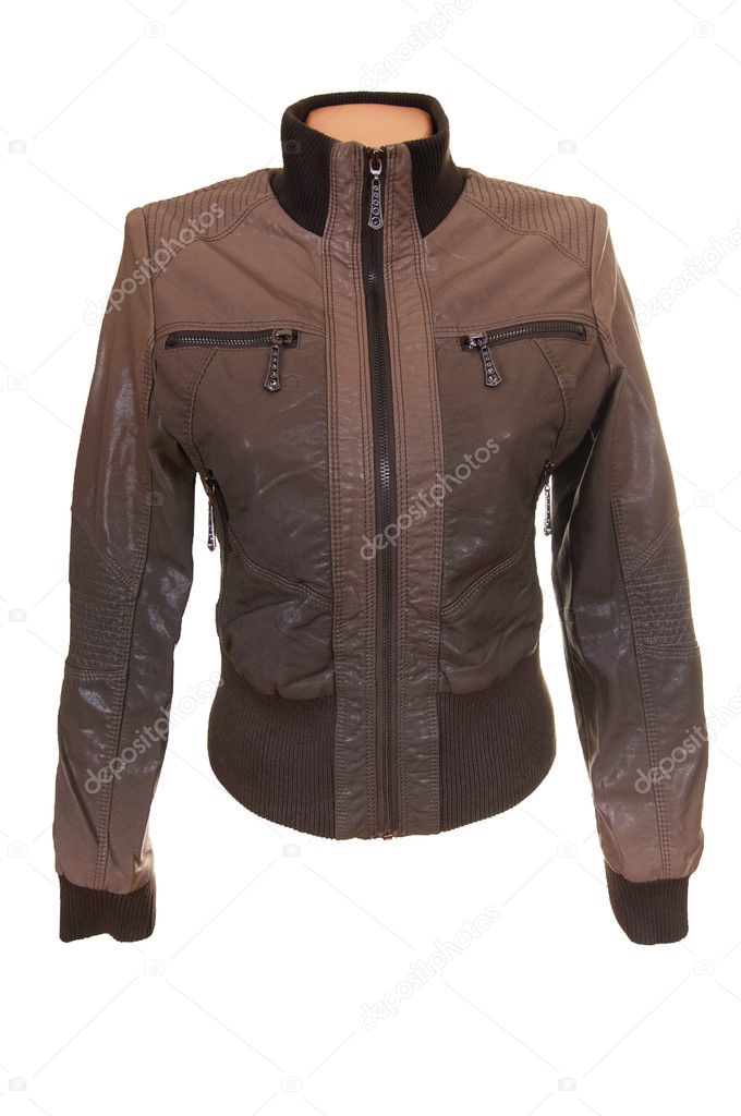 Stylish brown jacket.