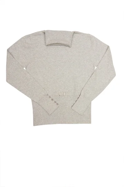 Nowoczesne sweter na biały. — Zdjęcie stockowe