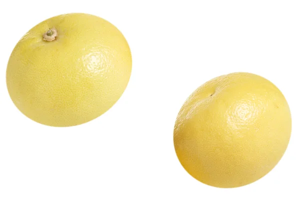 Välsmakande grapefrukt på en vit. — Stockfoto