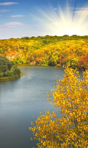 stock image Autumnal landscape.