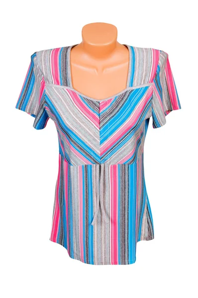 Stylish striped dress. — Stock Photo, Image