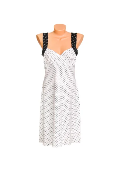 Mooie jurk op een wit. — Stockfoto