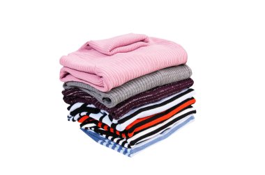 bir beyaz üzerine sıcak, modern kazak.