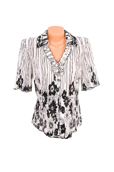 Modern blouse on a white. — Stock Photo, Image