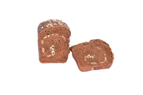 Rye bread full of seeds. — Stock Photo, Image
