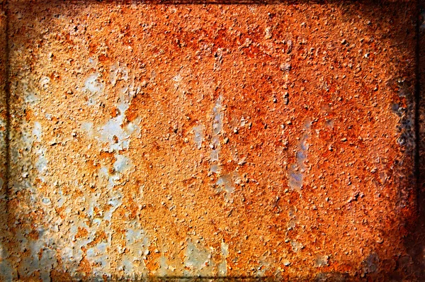 Surface of rusty steel sheet — Stock Photo, Image