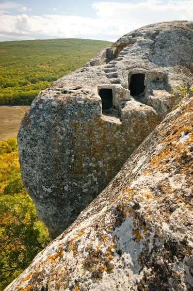 stock image Housing in the rock