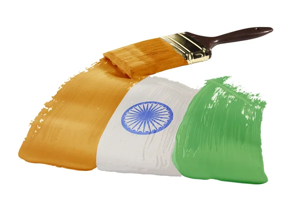 Hindistan Bayrağı — Stok fotoğraf