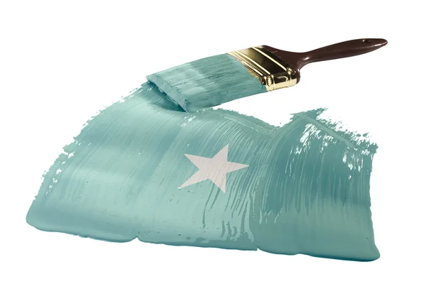 Szomália zászlaja — Stock Fotó