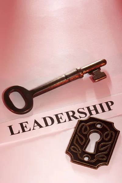 Nyckeln till ledarskap — Stockfoto