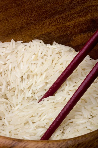 Белый рис — стоковое фото