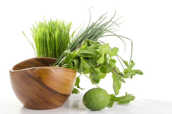Hälsosam grön mat — Stockfoto