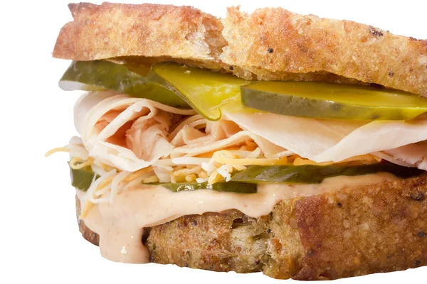 Sandwich fatto in casa — Foto Stock