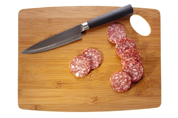 Salami Meat — Stock Photo, Image
