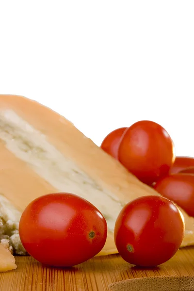 Gloucester con formaggio blu e pomodoro — Foto Stock