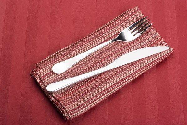 Kniv og gaffel – stockfoto