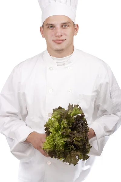 Koch in Uniform — Stockfoto