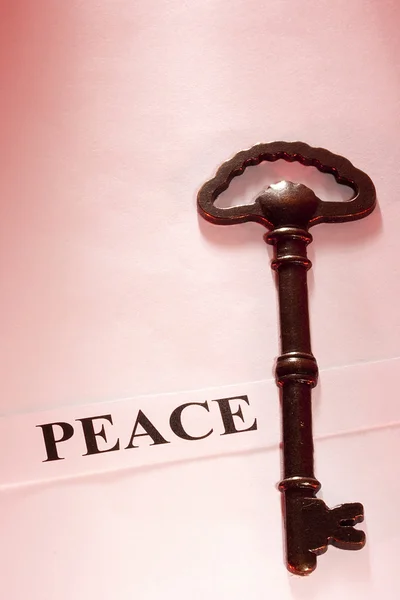 Key to Peace — Stock Photo, Image
