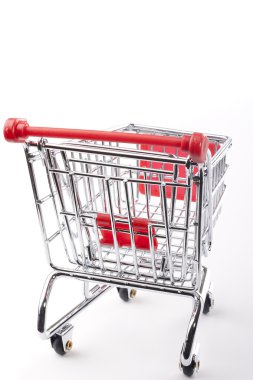 Empty shopping cart clipart