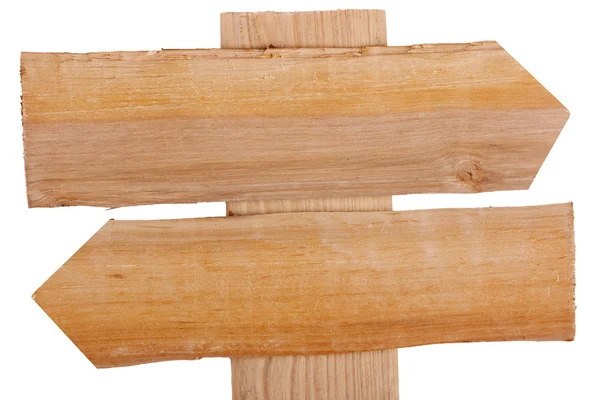 Holzwegweiser — Stockfoto