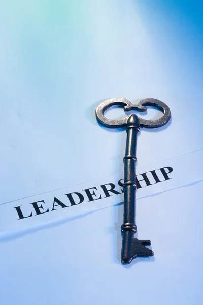 Sleutel tot leiderschap — Stockfoto