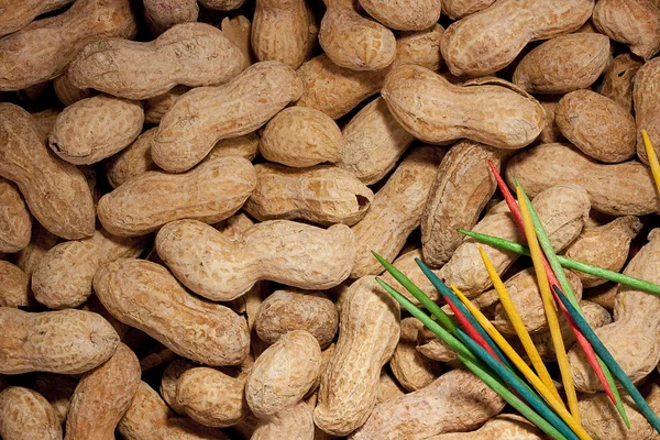 Nueces Cacahuetes —  Fotos de Stock