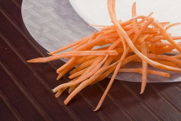 Rice Paper and Carrots — Stock Photo, Image