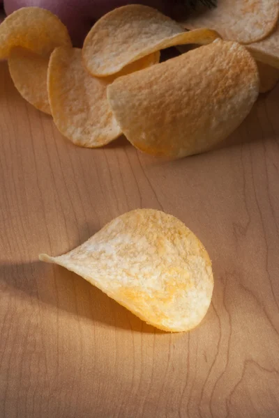 Aardappelchips — Stockfoto