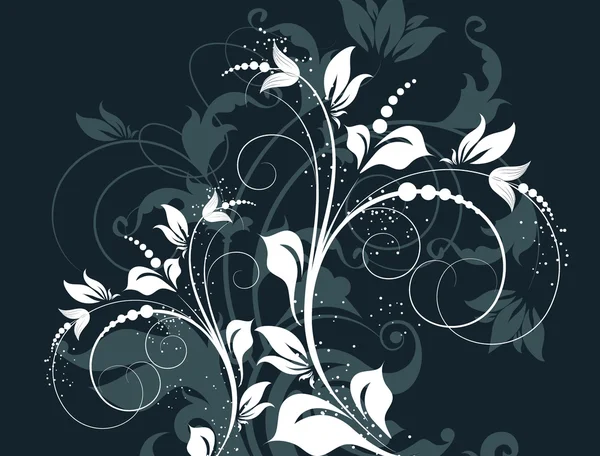 stock vector Floral abstract background for design.