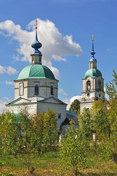 Vvedensky templo en Florischi pueblo, Rusia —  Fotos de Stock