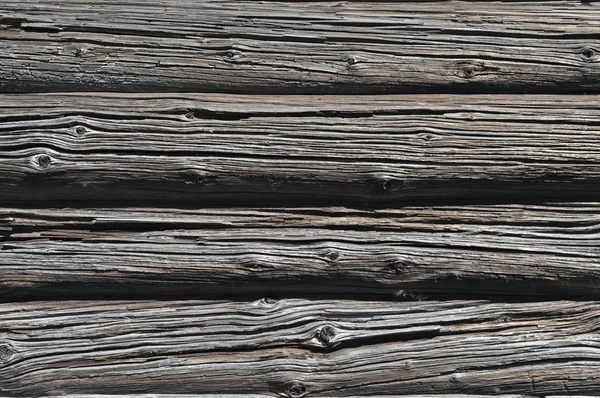Vecchio log texture della parete — Foto Stock
