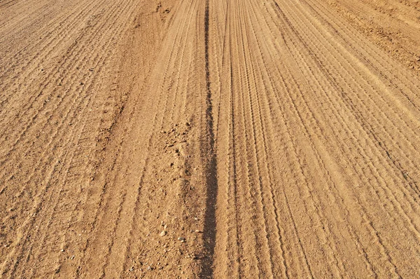 Песчаная дорога — стоковое фото