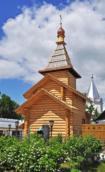 stock image Wooden church in Trinity convent of Murom, Russia