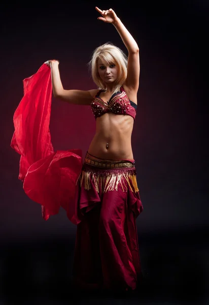 Girl in arabic costume — Stock Photo, Image