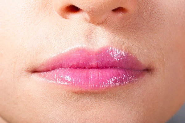 Kvinnliga läppar — Stockfoto