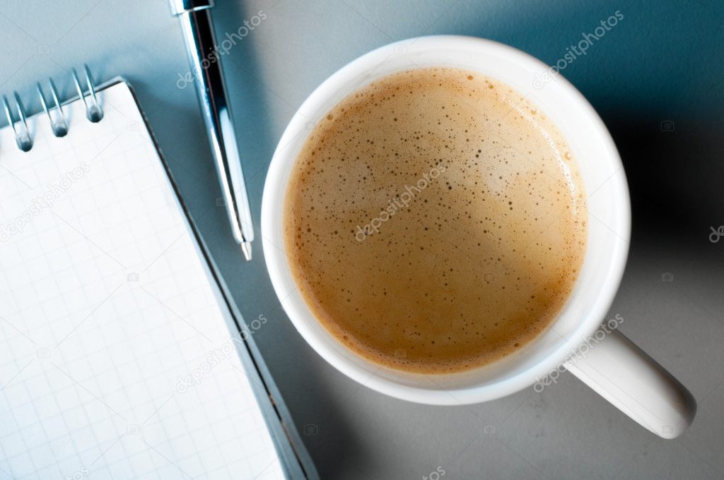Coffee and notes