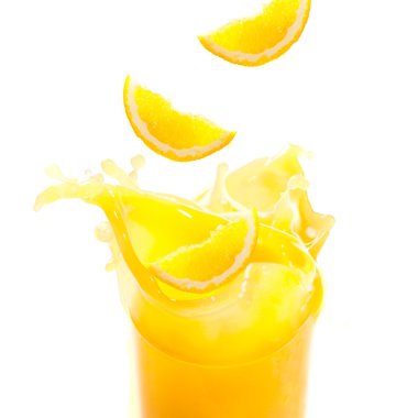 Orange juice clipart