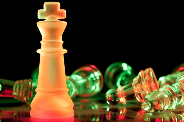 Vencedor do xadrez — Fotografia de Stock