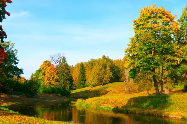 Hermoso parque de otoño — Foto de Stock